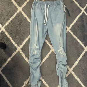 NEW H&M size 30 mens ripped jeans never worn